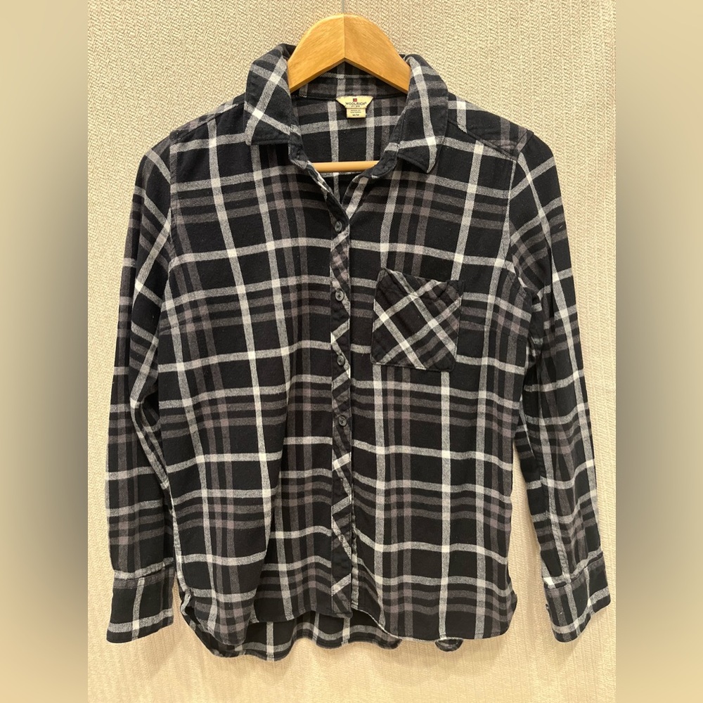 Woolrich Black Flannel